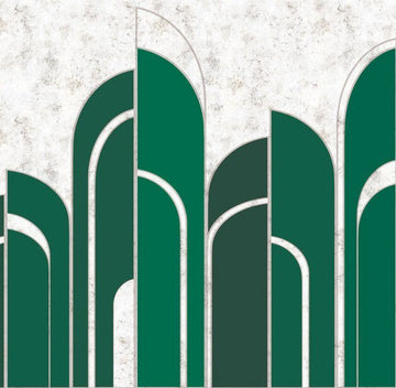 Deco Arches Emerald