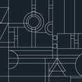  Deco Block Navy