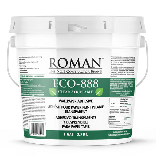 ECO-888 Premium Clear Strippable adhesive 1 Gal COMING SOON