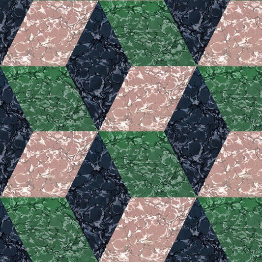 Mid-Century Modern – Marbled Paper Geo