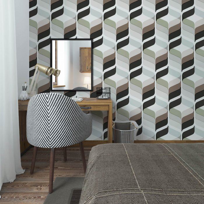 Mid-Century Modern – Mod Damask