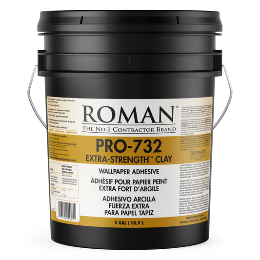 PRO-732 Extra-Strength™ Clay Wallcovering Adhesive 5 Gal