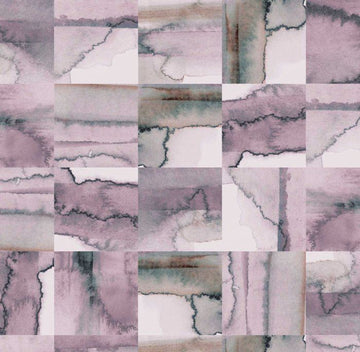 Watercolour Tiles Pink