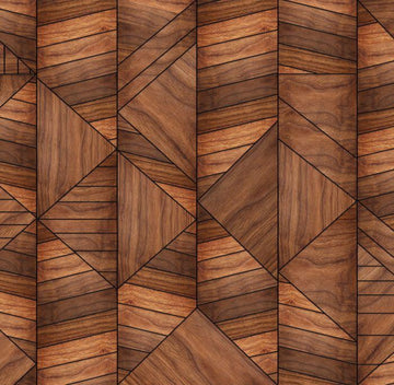 Wood Geo Brown