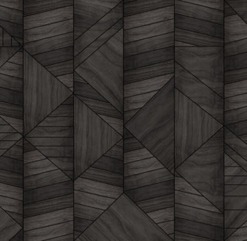 Wood Geo Charcoal