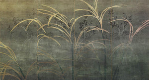 Maravilla in Gold - Cobalt - MU12064 - Digital Print - Muance - Kube Contract