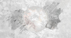 New Divide - Cobalt - MU12001 - Digital Print - Muance - Kube Contract