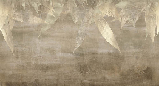 Shine Down in Dark Gold - Cobalt - MU12068 - Digital Print - Muance - Kube Contract